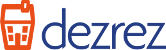 Blue Dezrez Logo Vector scl