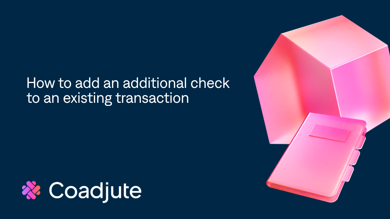 How to add an additional check to a dealroom